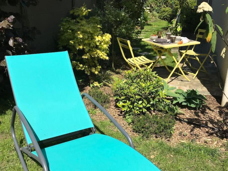 Appartement Cosy, Independant Avec Jardin Meudon Exterior foto