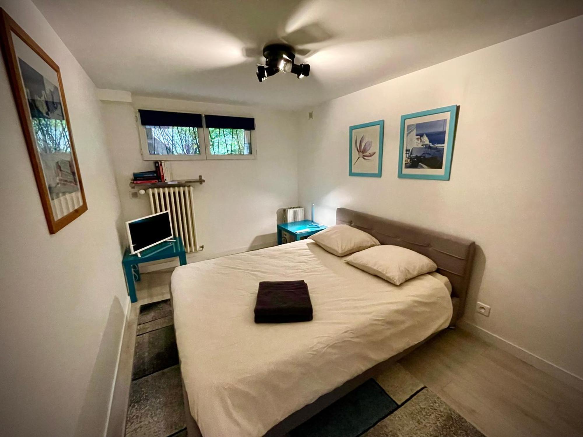 Appartement Cosy, Independant Avec Jardin Meudon Exterior foto